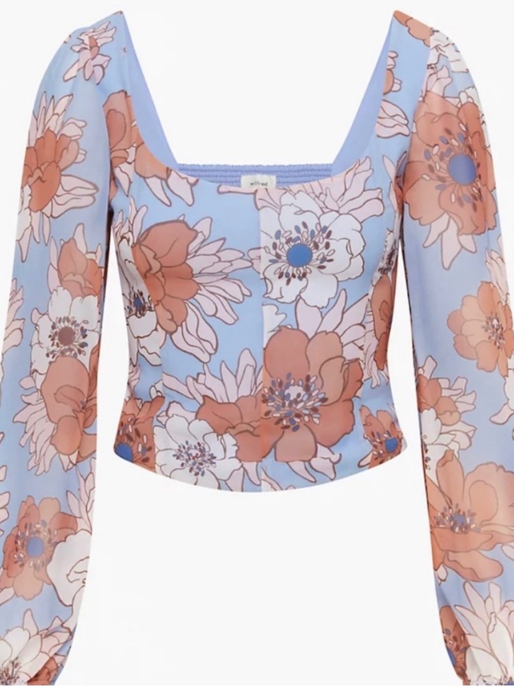 Aritzia Grace Floral Blouse